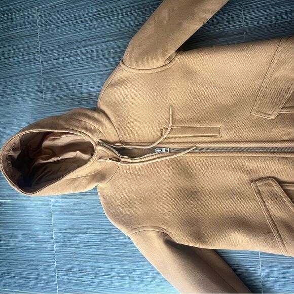 Tan Hooded Coat - Picture 7 of 7